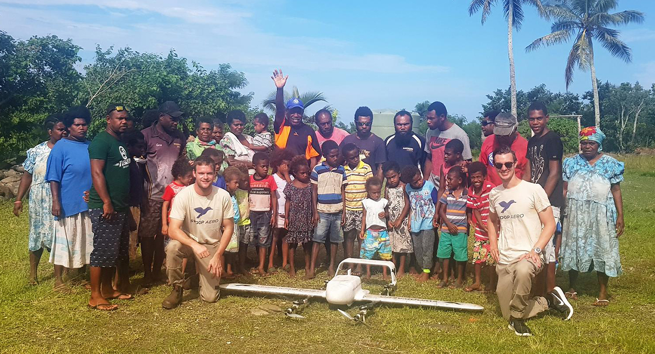 Először szállítottak drónnal vakcinát egy távoli szigetre