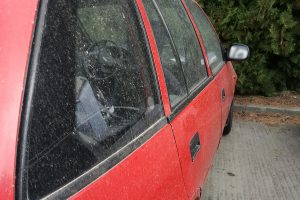 szaharai por, saras eső