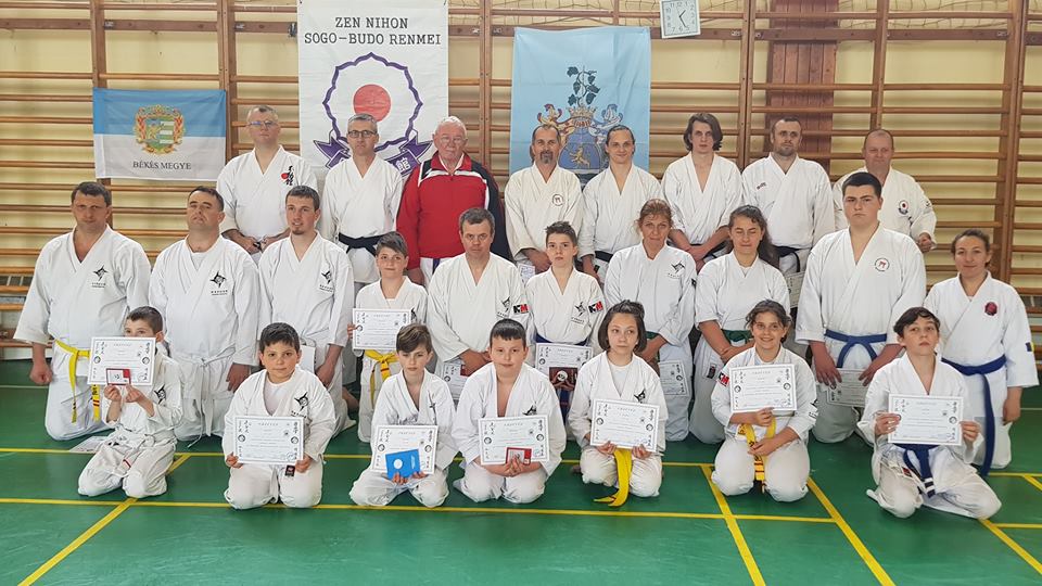 Nyílt karate szeminárium zajlott Békéscsabán