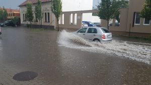 Békéscsabán ismét leszakadt az ég