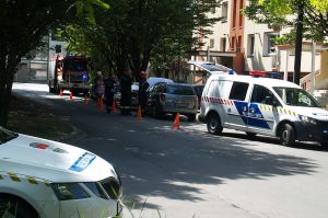 Négy személygépkocsi karambolozott Békéscsabán