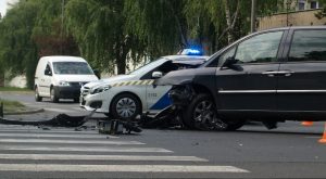 Két autó karambolozott Békéscsabán