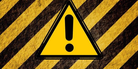 felhívás, veszély