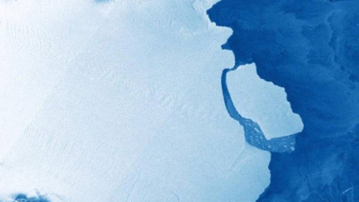 Egy 315 milliárd tonnás jéghegy szakadt le az Antarktiszról