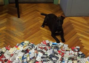 700 ezer forint értékű adózatlan cigarettát találtak Méhkerék közelében