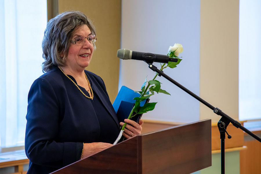 Életműdíjat kapott dr. Melczer Mária Ágnes, a gyógyszerészi kamara megyei elnöke