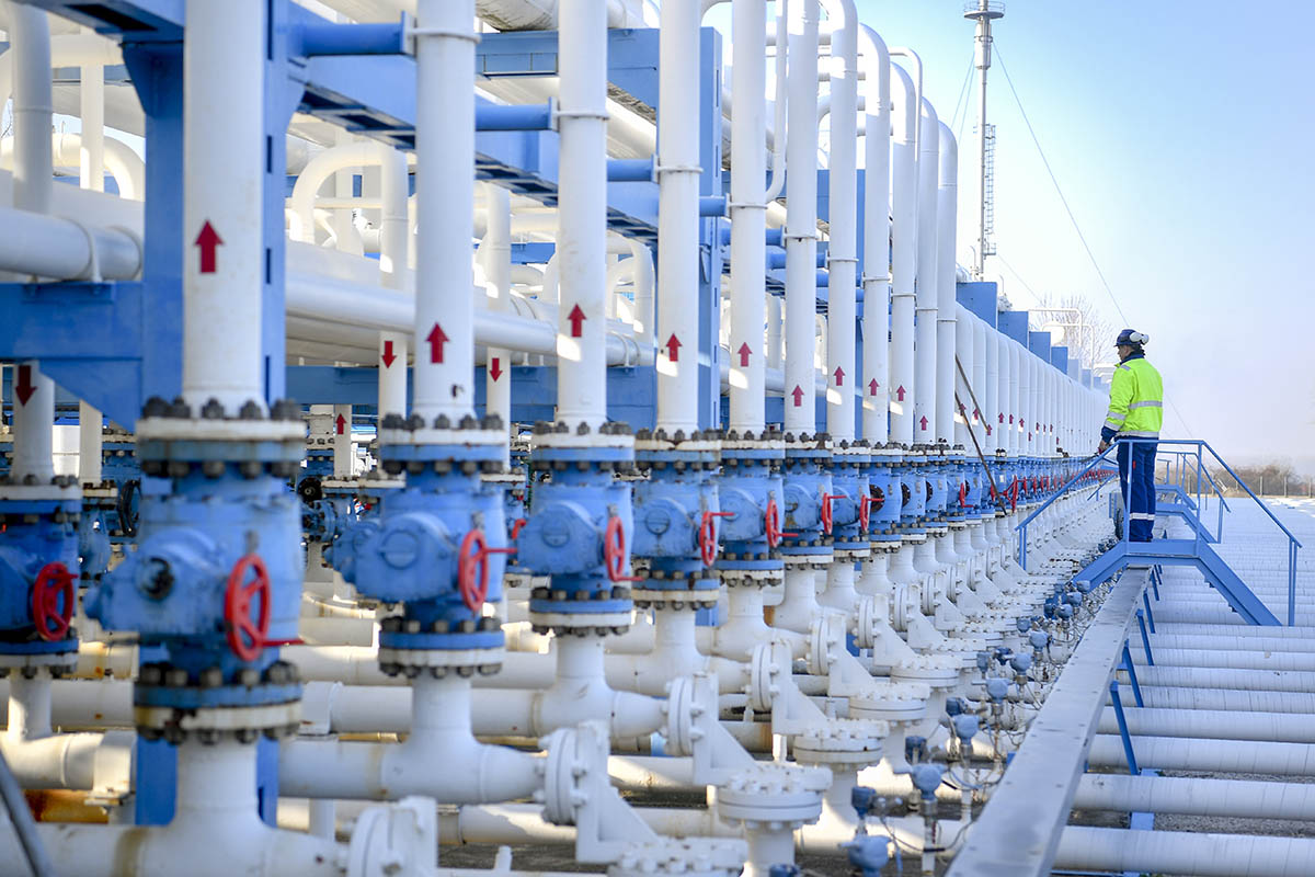 Megteltek a hazai gáztárolók, biztosított a téli földgázellátás