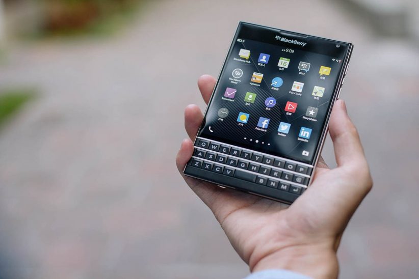 blackberry, mobil, tech
