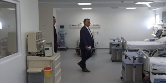 Orbán Viktor, járványkórház