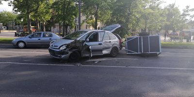 Teherautó baleset, Békéscsaba