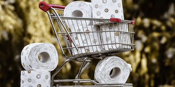 wc papír, higiéniai termék, pánikvásárlás