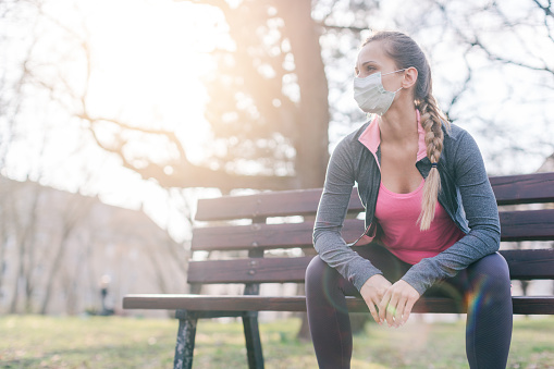 A maszk nem gyengíti a tüdő működését még testmozgás közben sem