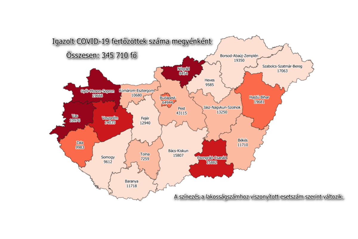 16 fővel emelkedett a beazonosított fertőzöttek száma Békés megyében