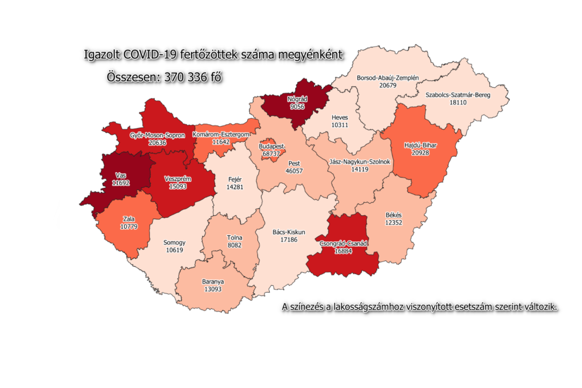 14 fővel emelkedett a beazonosított fertőzöttek száma Békés megyében