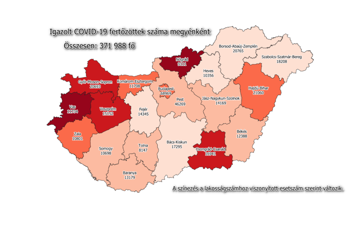 36 fővel emelkedett a beazonosított fertőzöttek száma Békés megyében