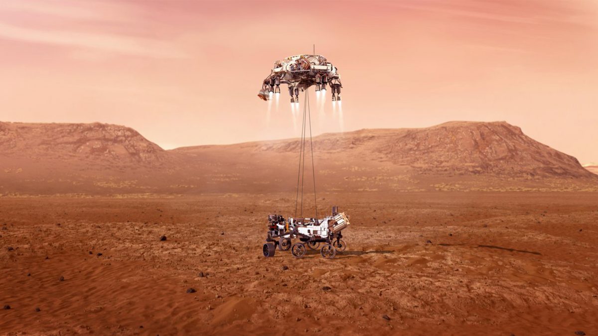 Sikeresen landolt a NASA Perseverance marsjárója a vörös bolygón