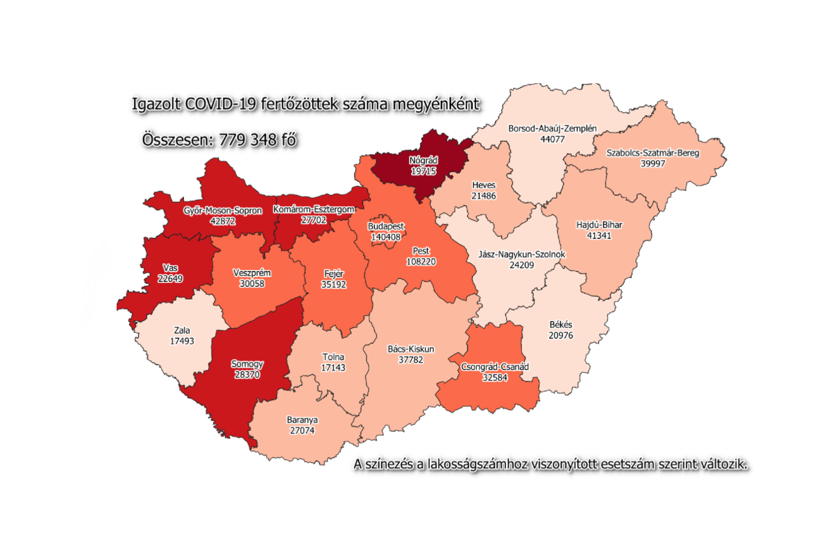 95 új fertőzöttet regisztráltak Békés megyében