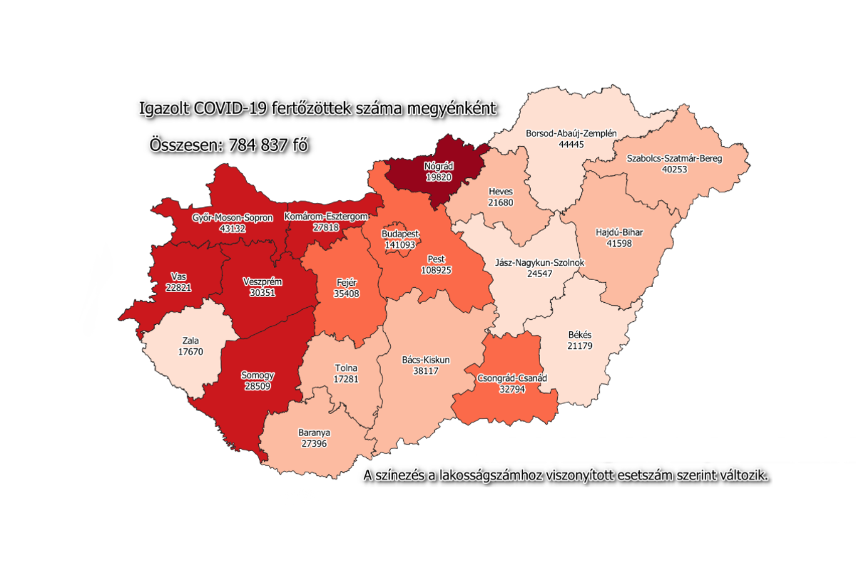 39 fővel emelkedett a fertőzöttek száma Békés megyében