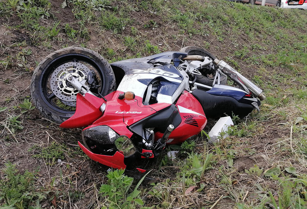 motoros baleset a 47-es főúton