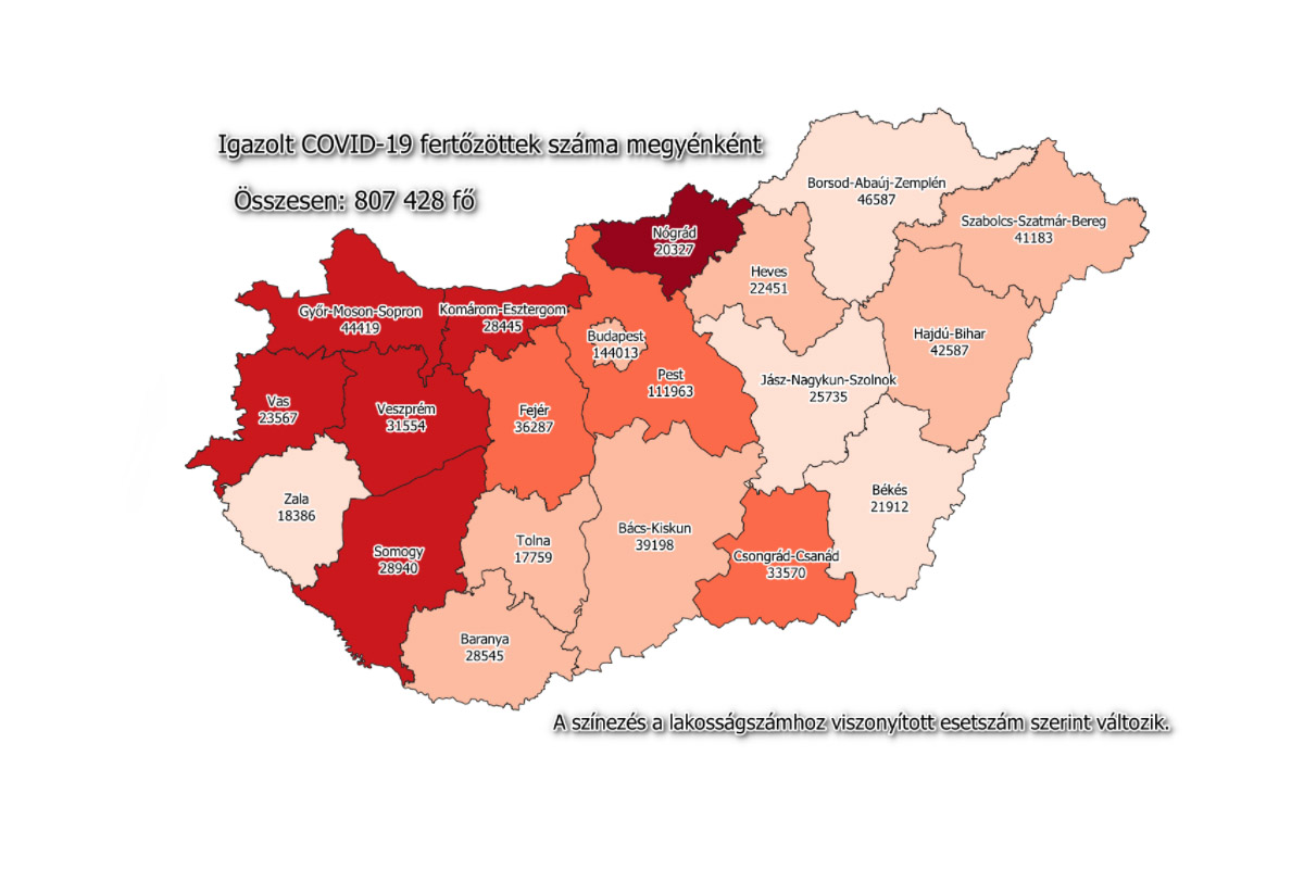 12 fővel emelkedett a beazonosított fertőzöttek száma Békés megyében