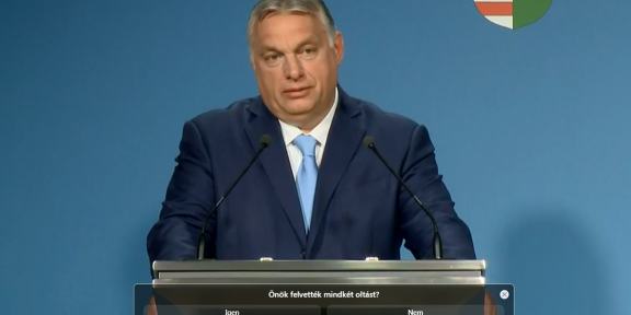 Orbán Viktor, fiatalok oltása, 12-16 évesek oltása