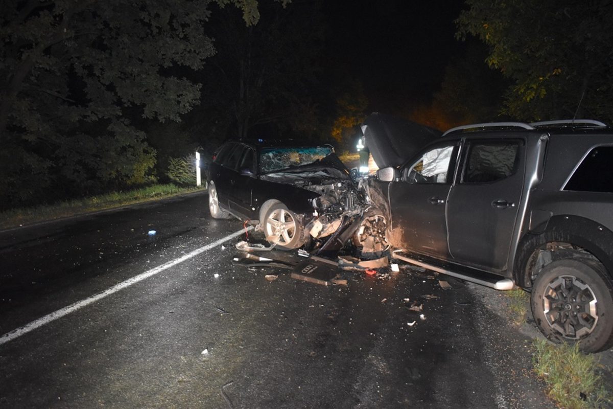 Három autó ütközött össze Békéscsaba közelében