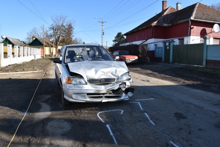 Biharugrán baleset, Kaszaperen ittas vezetés miatt intézkedtek a rendőrök