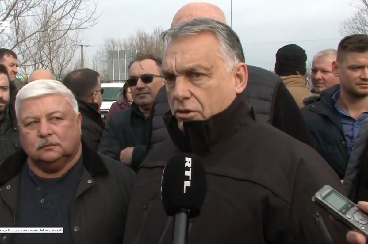 Orbán Viktor az RTL-nek: Mindenkit beengedünk, minden menekültet segíteni kell