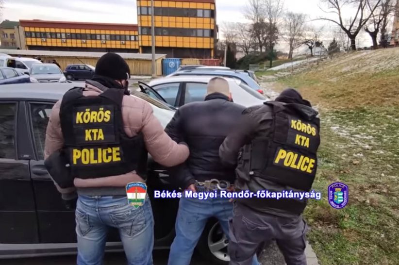 elfogás Budapesten, betöréses lopás