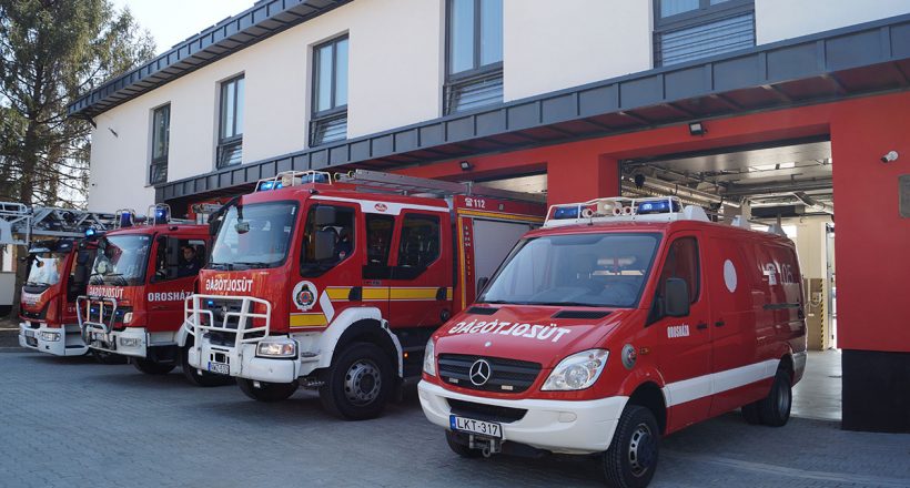 megújult az orosházi tűzoltólaktanya