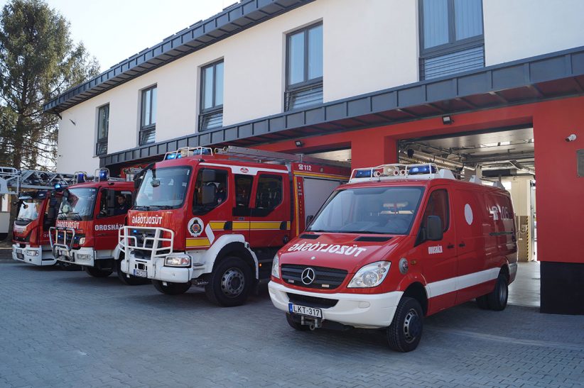 megújult az orosházi tűzoltólaktanya