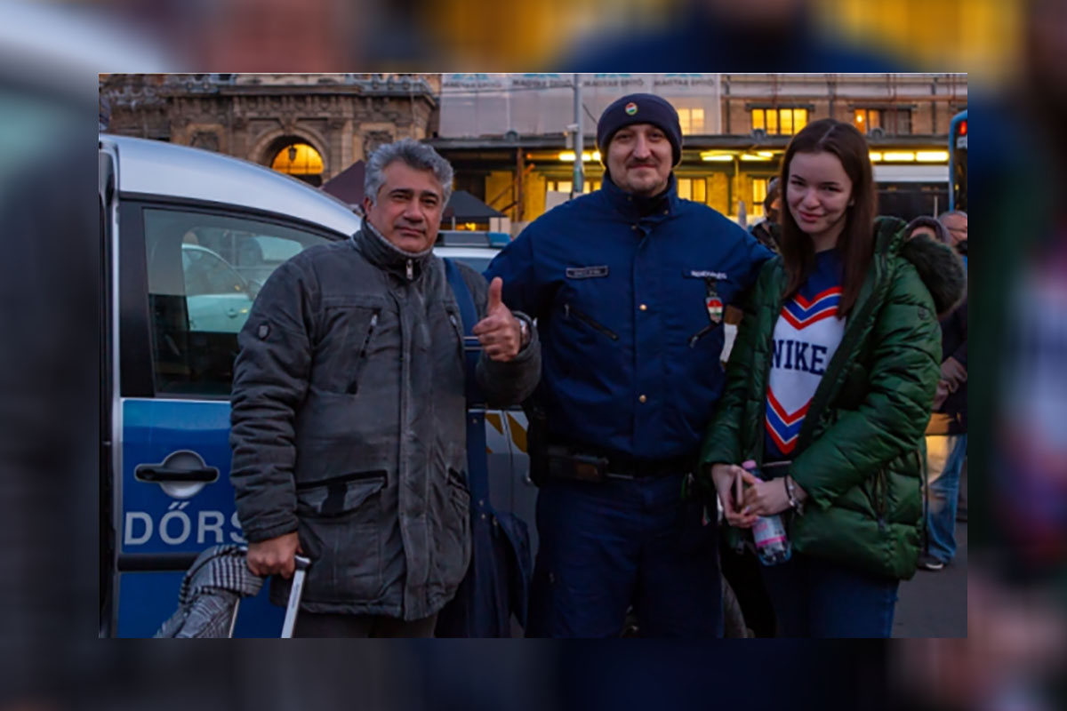 Rendőri segítséggel talált újra egymásra a Kijevből menekülő család (VIDEÓ)