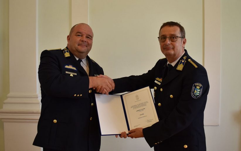 Leköszönt a Békési Rendőrkapitányság vezetője, Ladányi Zoltán r. ezredes