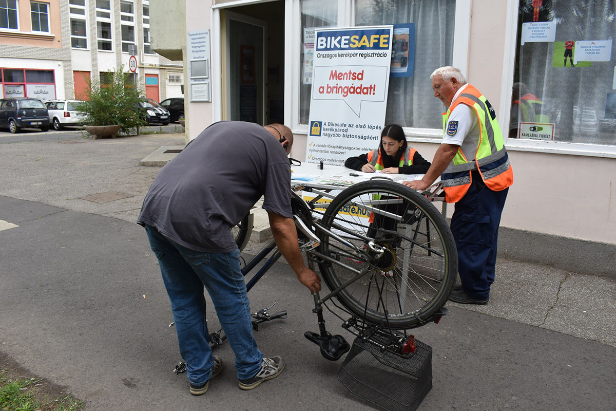 Érdemes regisztrálni kerékpárunkat a BikeSafe rendszerbe