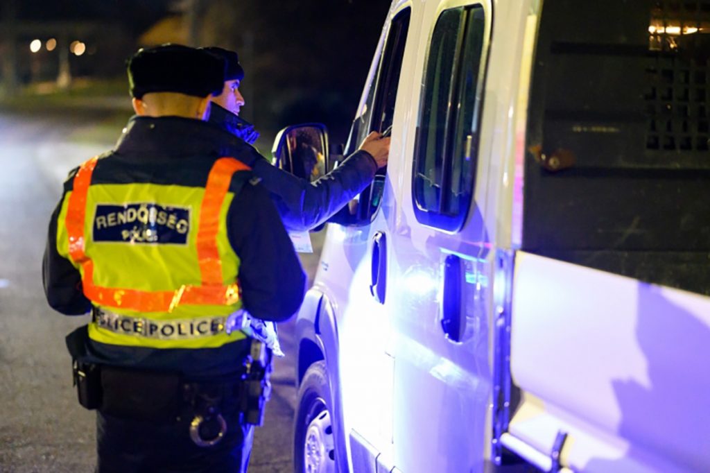 kék, rendőr ellenőrzés, roadpol, rendőrségi ellenőrzés