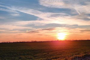 naplemente, időjárás, napsütés, kánikula