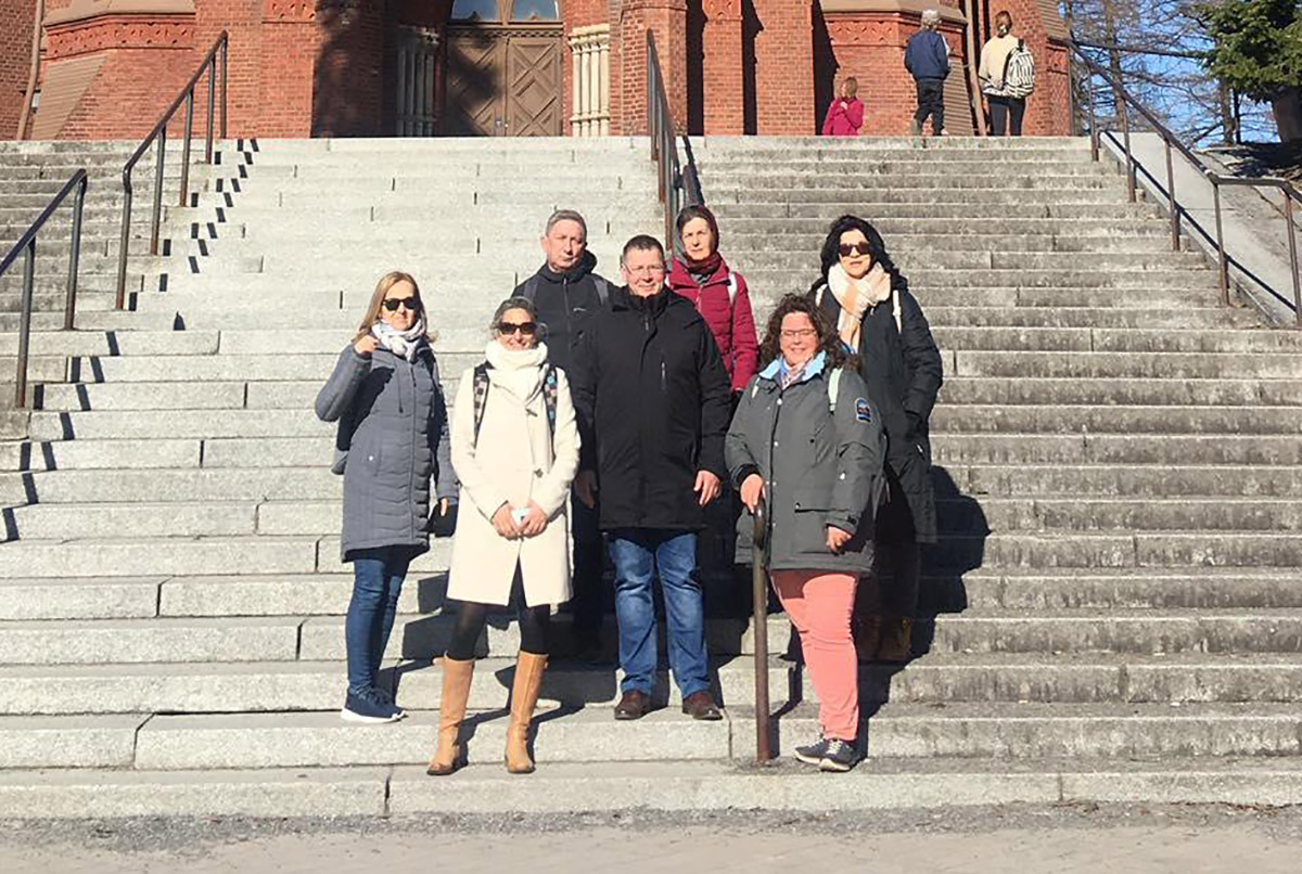 Finnországba látogattak a Közgé oktatói