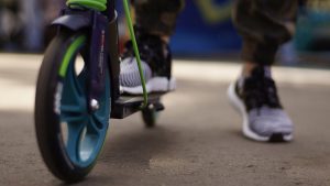 rolleresek ütköztek, roller