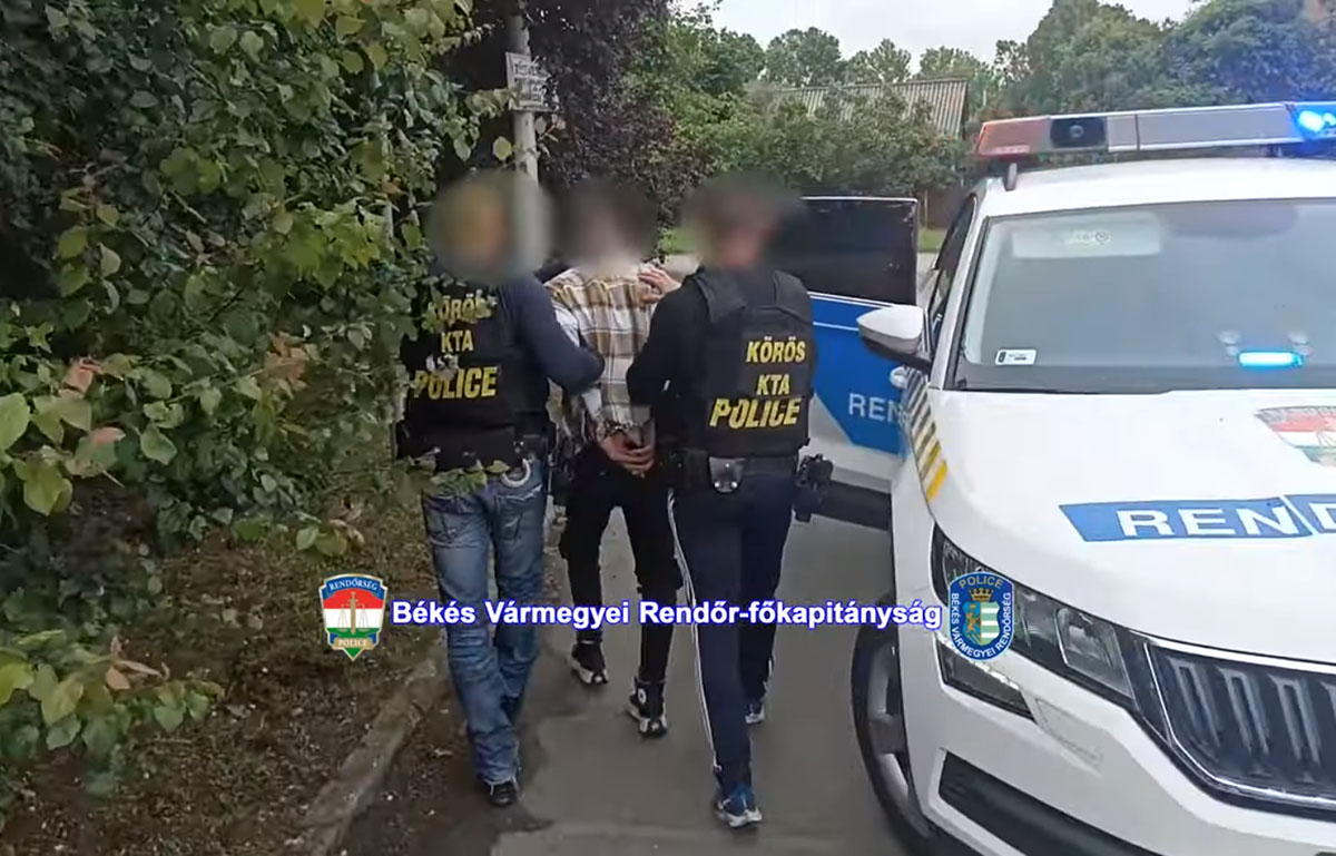 Drogterjesztőkre csaptak le a Békés vármegyei rendőrök (VIDEÓ)