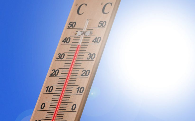 hőség, nyár, kánikula, riasztás, melegrekord Békés megyében