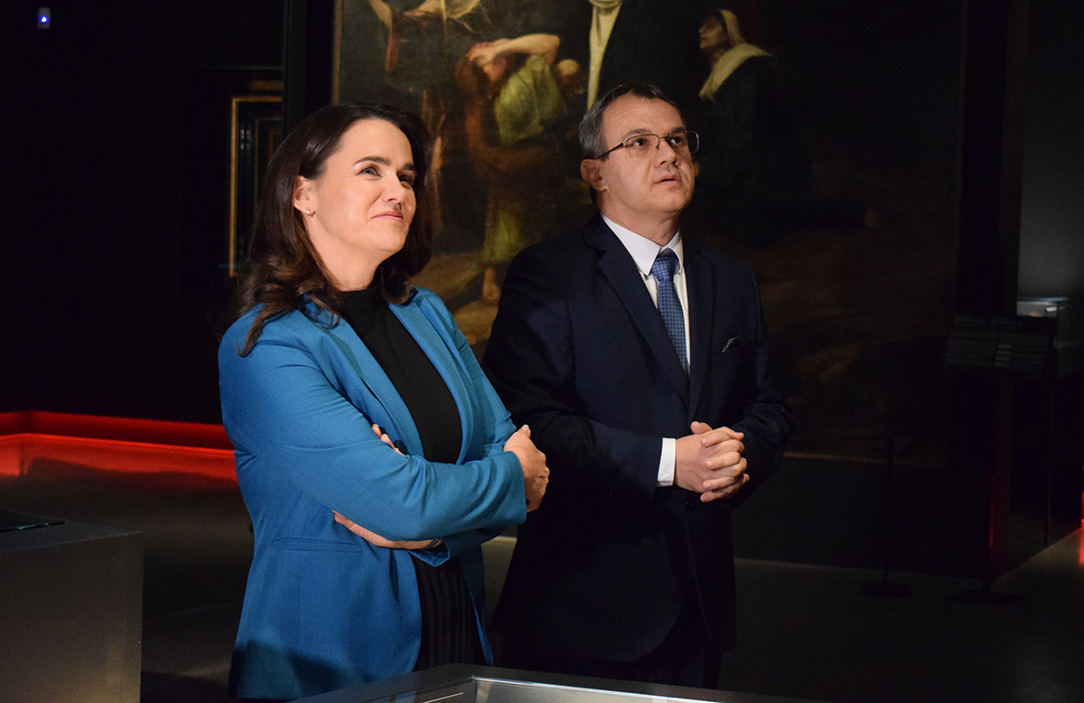Novák Katalin köztársasági elnök Békésbe látogatott