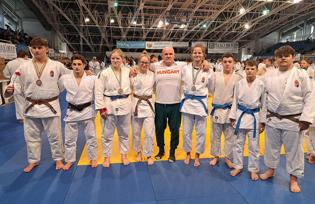 Eredményes versenyhétvégét zárt Szegeden a Békés Megyei Kano Judo SE