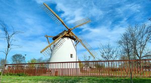 szélmalom, időjárás, napsütés