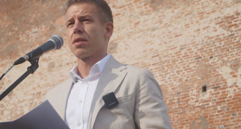 Magyar Péter országjáró Gyula és Békéscsaba
