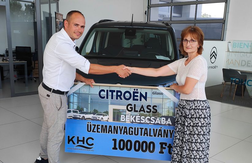 Citroën Glass autószalon nyereményjáték