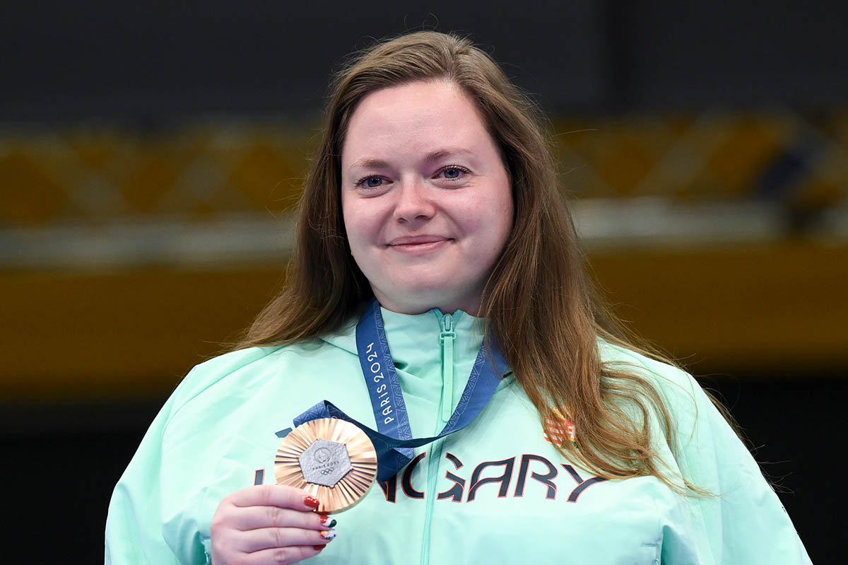 Major Veronika bronzérmes sportpisztolyban a párizsi olimpián!