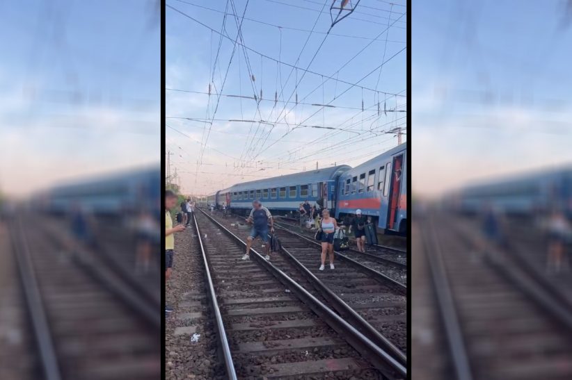 vonatbaleset Keleti pályaudvar videó