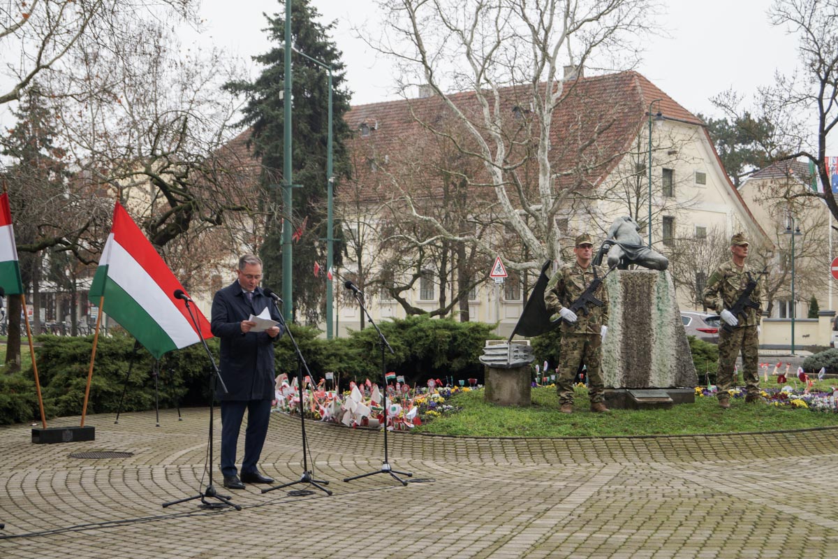 Békésen is megemlékeztek a szabadságharc hőseiről