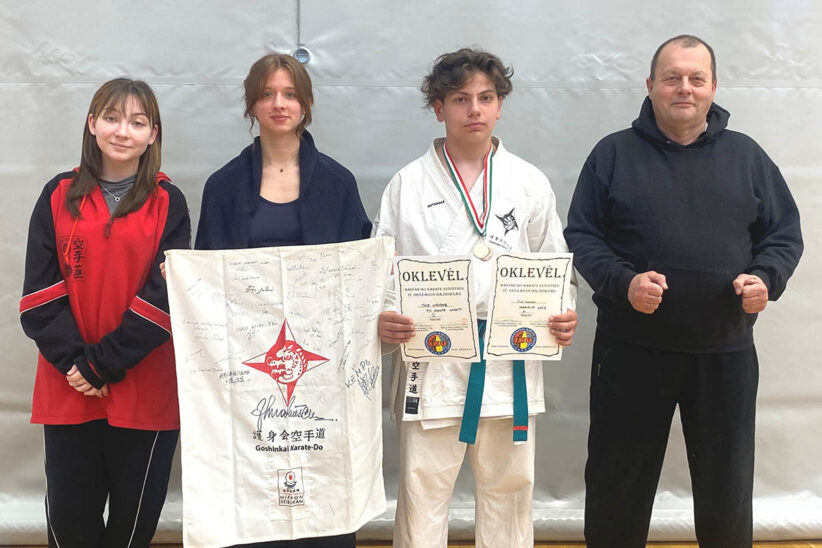 Ticz Nándor IKU karate országos bajnok