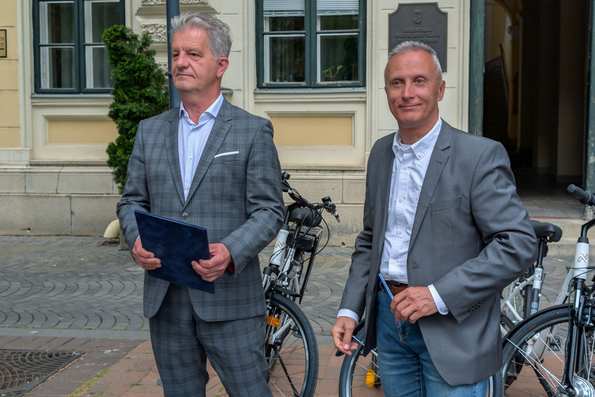 Újabb kerékpárok várják a turistákat Békéscsabán